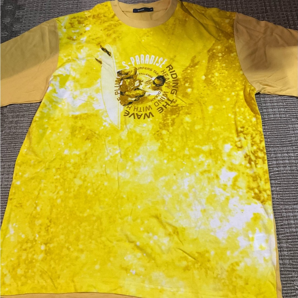 Yellow Graphic Tee